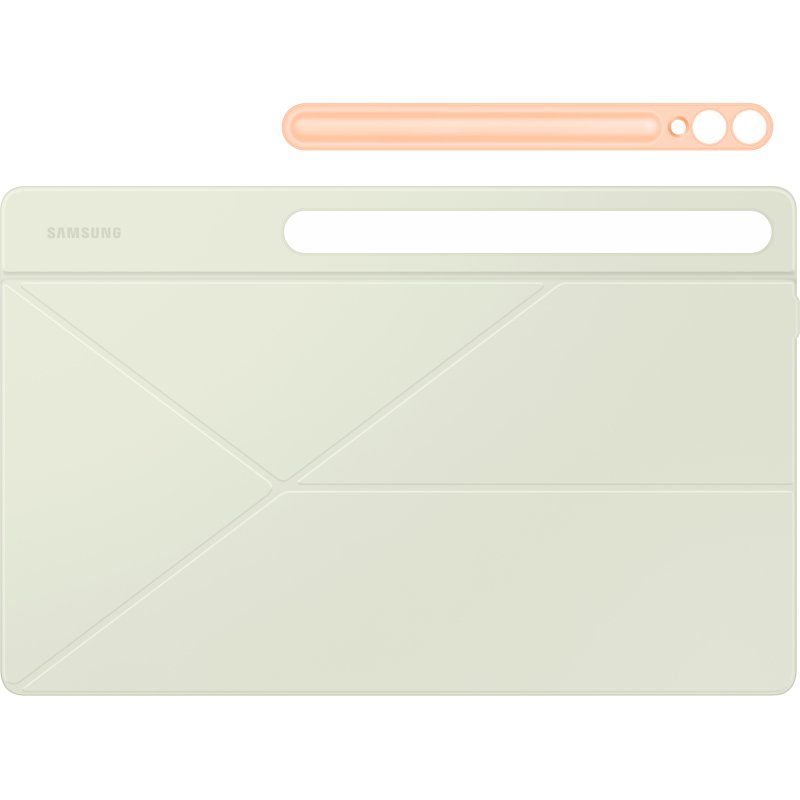 Housse Tablette Samsung Smart Book Cover pour Galaxy Tab S10 Ultra / S9 Ultra - Orange