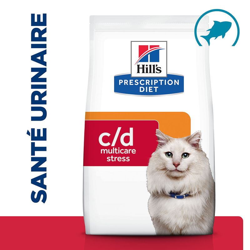 Hill's Prescription Diet c/d Multicare Stress Urinary Care poisson de mer