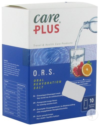 Care Plus ORS Saver Grenade-Orange Sachets 10x5,3g