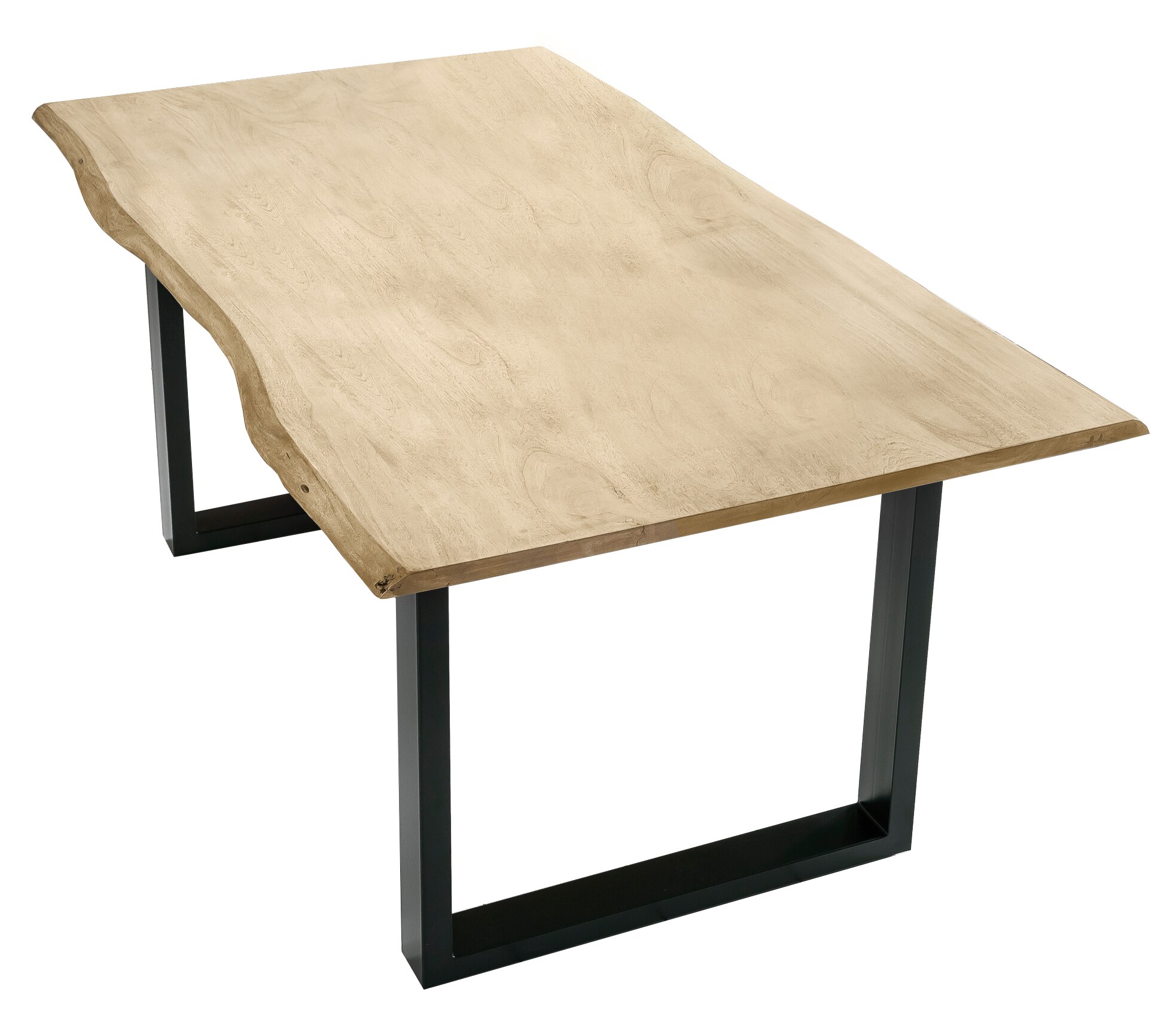 Tisch 160x85 Akazie hell Küchentisch Esstisch Speisetisch Esszimmer Wohnzimmer
