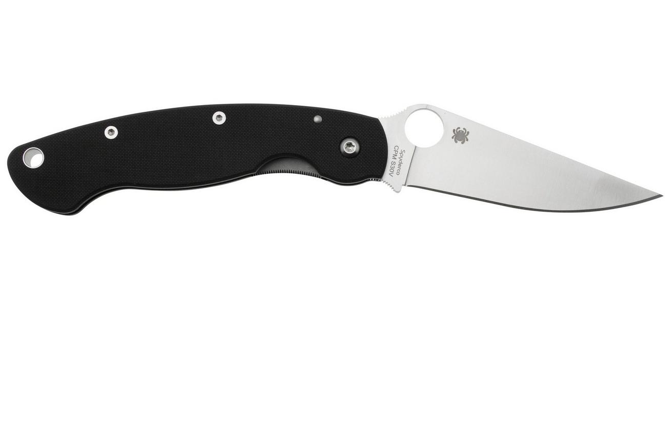 Spyderco Military Linkshandig C36GPLE zakmes