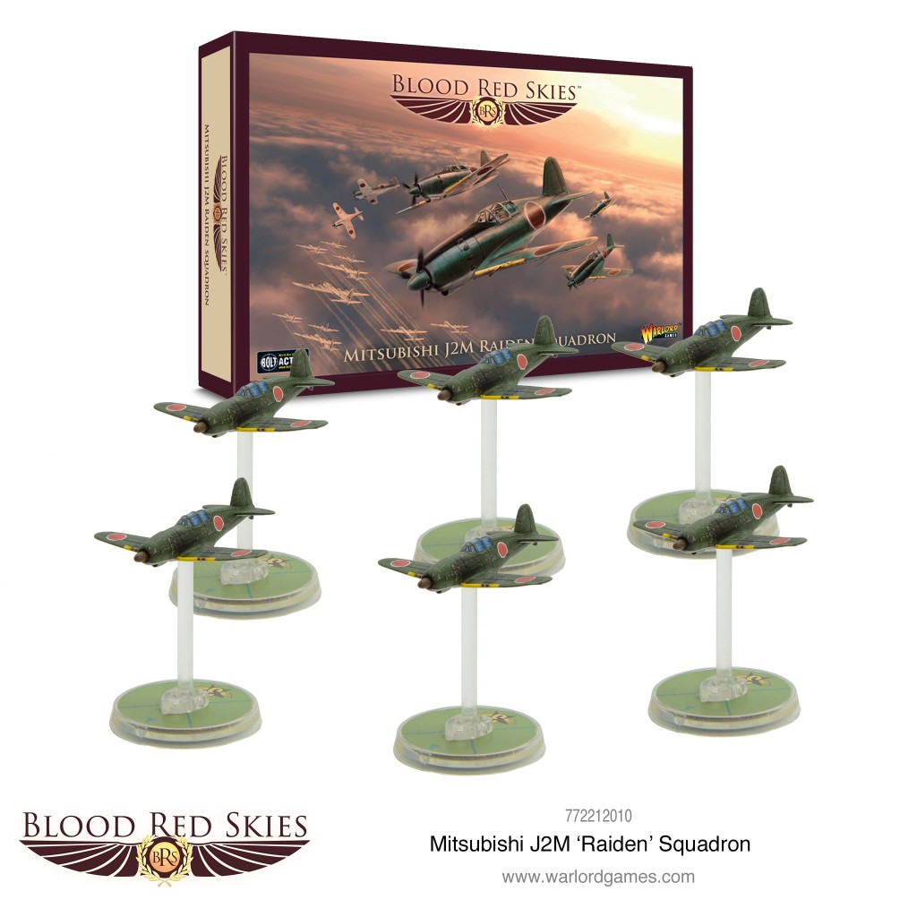 Blood Red Skies - Japanese Mitsubishi J2M 'Raiden' squadron
