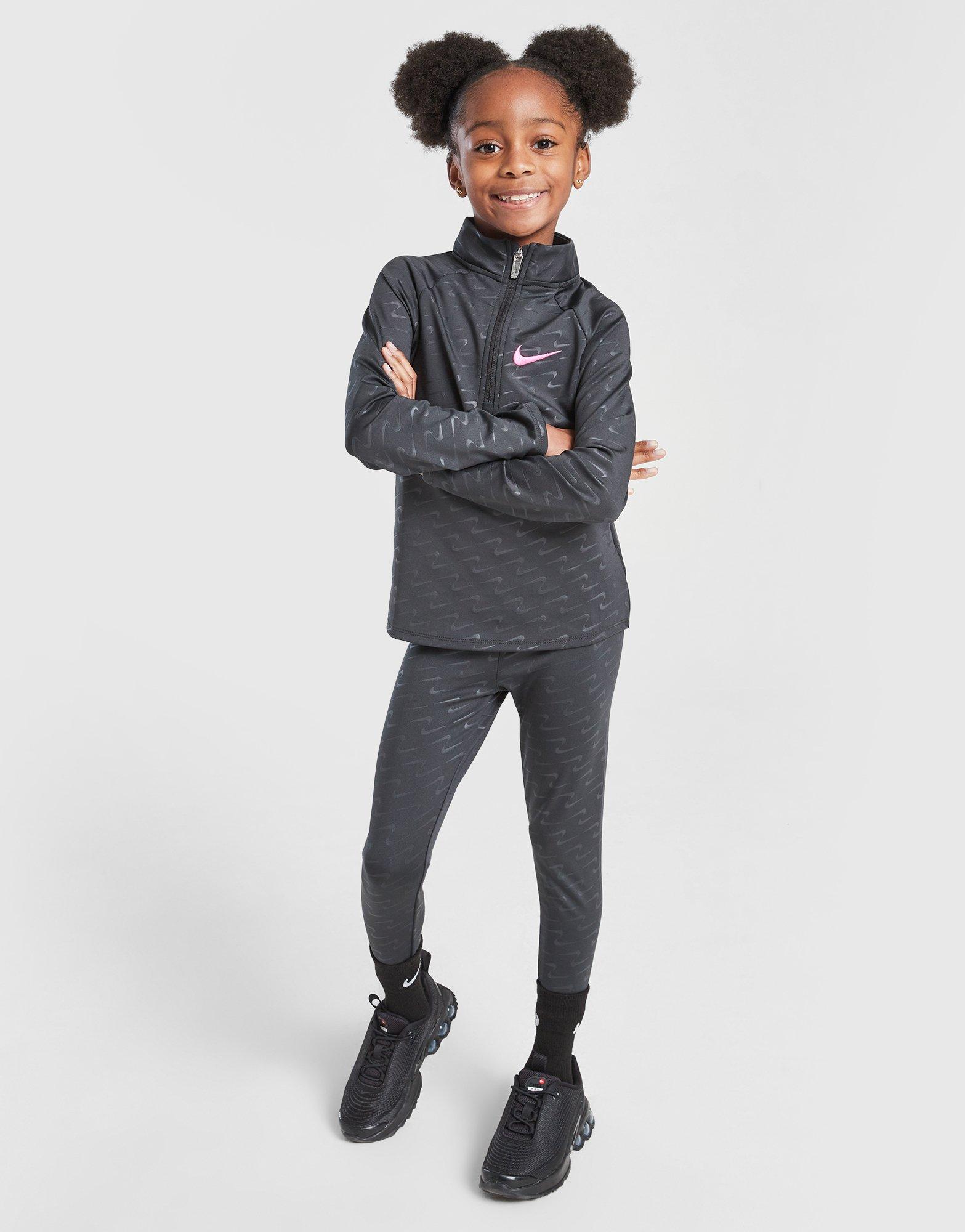 Nike Ensemble Swoosh Pacer Zippé / Legging Enfant