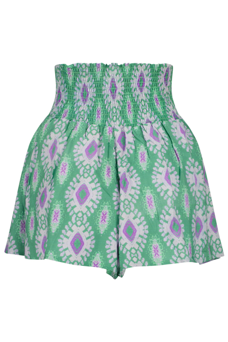Raizzed groene dames korte broek