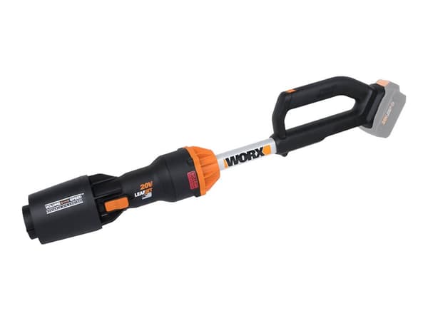 Worx LeafJet WG543E.9 - Løvblåser - trådløs - 20 V - uten batteri - 518/696 m³/t - 153/209 km/h - 1.1 kg - SOLO