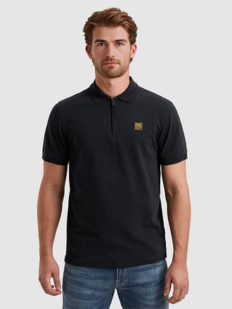 PME Legend Half-Zip Poloshirt Piqué Interlock Navy PPSS2504864-5281 kopen