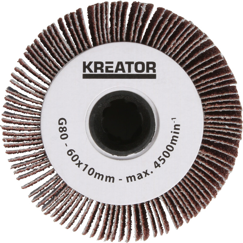 Lamellenschijf 80 Grit x 10mm