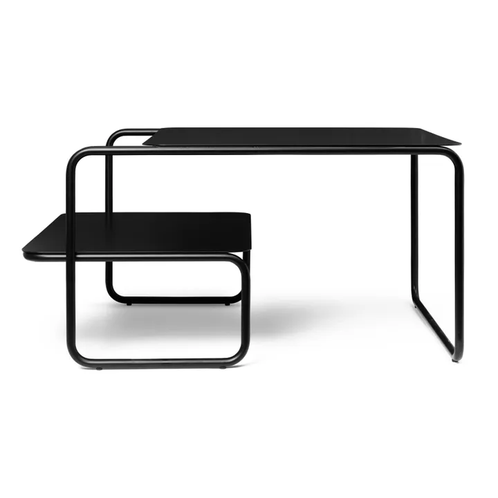 Ferm Living Table basse Level outdoor | Noir