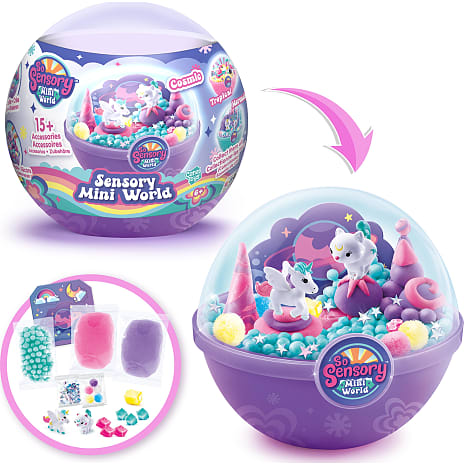 So Sensory Cosmic Miniworld Surpriseball – flere varianter – assorteret