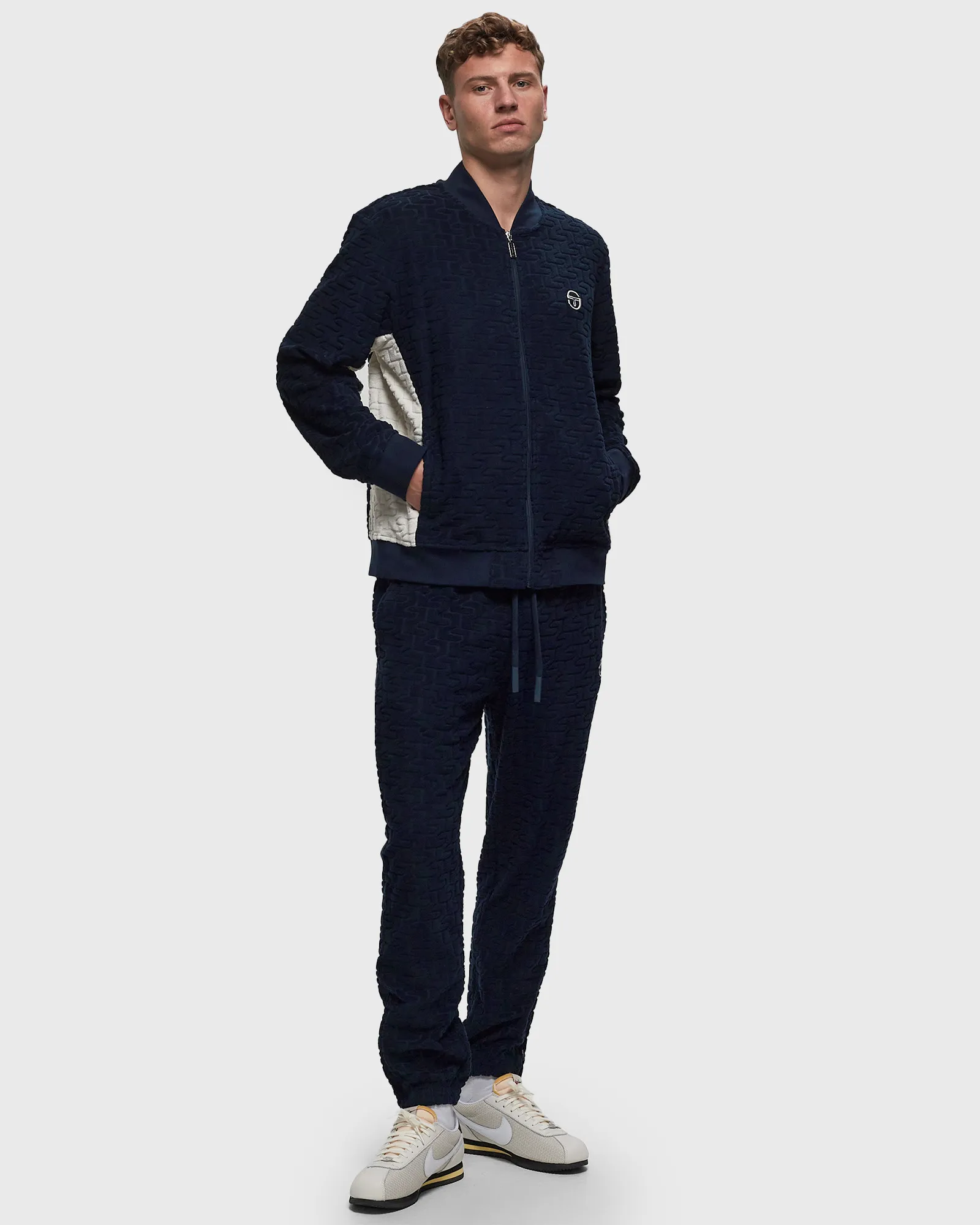 Sergio Tacchini LIVATA MONOGRAM ZIP UP
