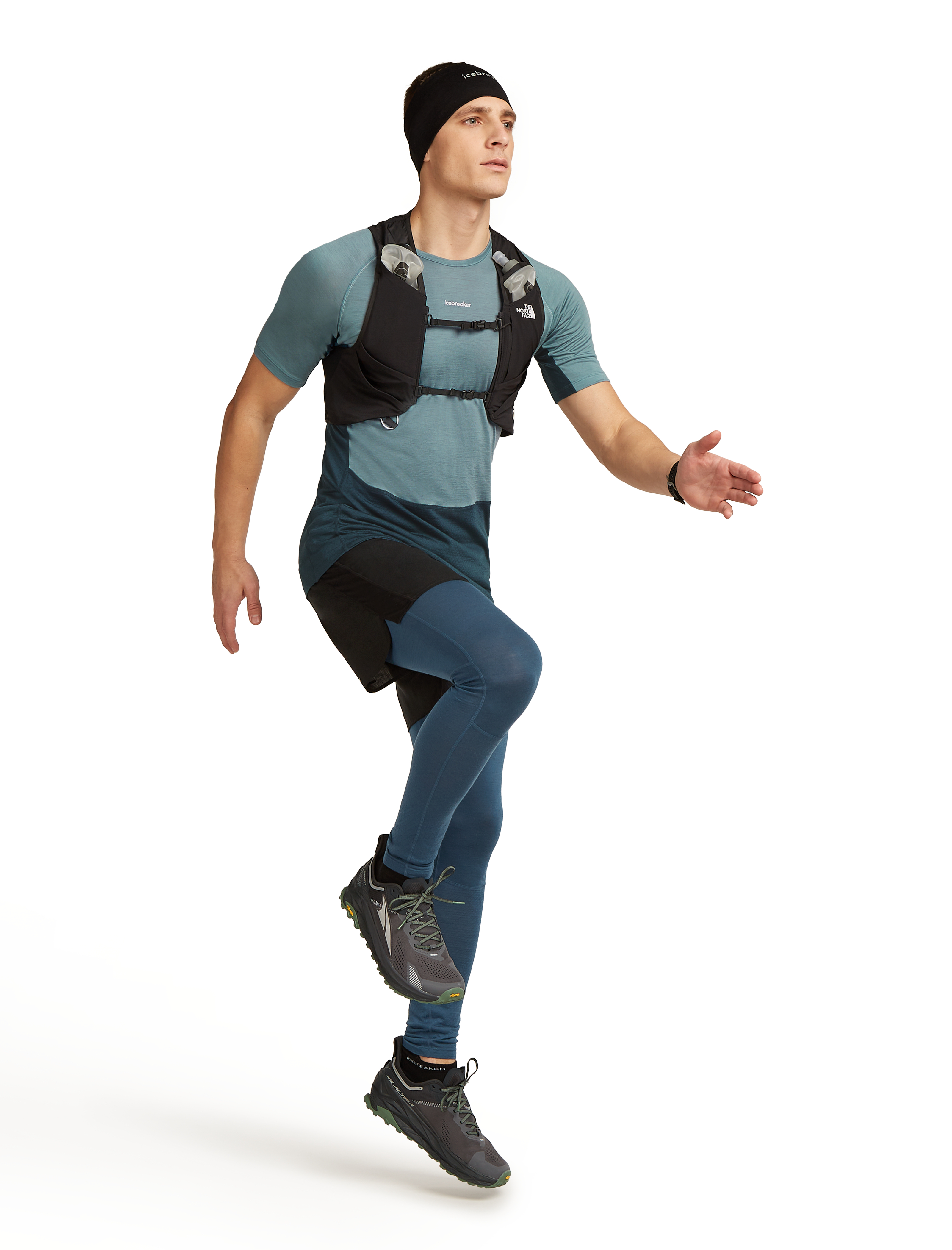 Mer 125 ZoneKnit SS Crewe Herre Abyss/Blue Ash/CB