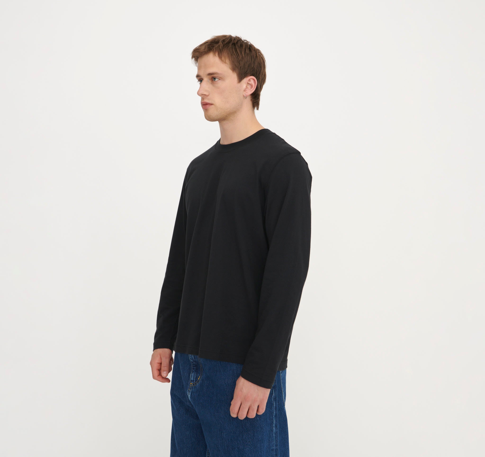 ORGANIC COTTON<br>True Boxy Fit Long Sleeve Tee