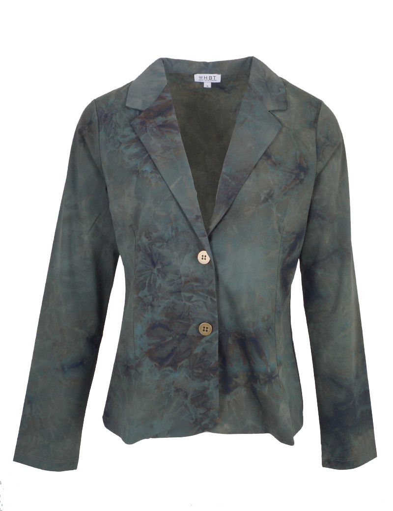 HBT SHIRLEY VESTE TIE&DYE KAKI