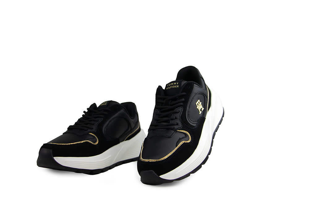 Tommy Hilfiger Chunky Fashion Runner Black