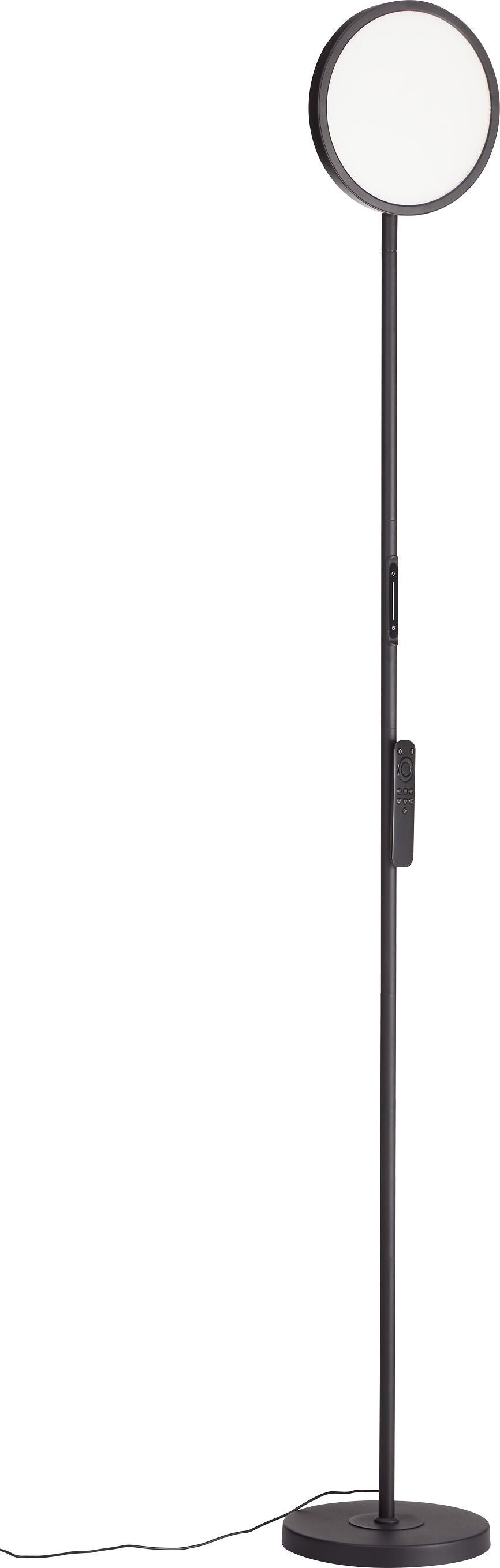 SALERNO Stehleuchte - Schwarz / H: 173.0 cm x D: 25.0 cm