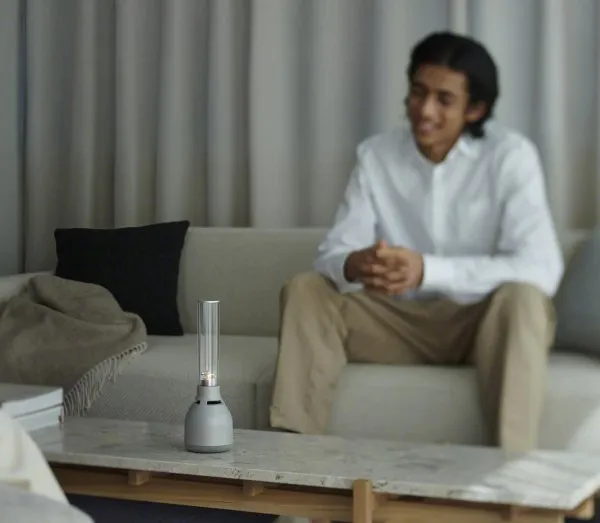 Sony Glass Sound LSPX-S3 - Højttaler - til transportabel brug - trådløs - Bluetooth - App-kontrolleret - 2-vejs
