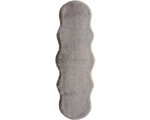 Imitatiebont Romance Shape bruin melange 55x160 cm