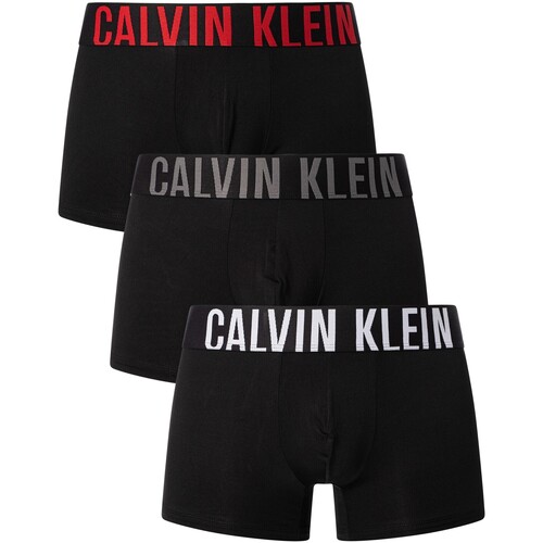 Calvin Klein Jeans - Pack De 3 Calzoncillos Intense Power Negro