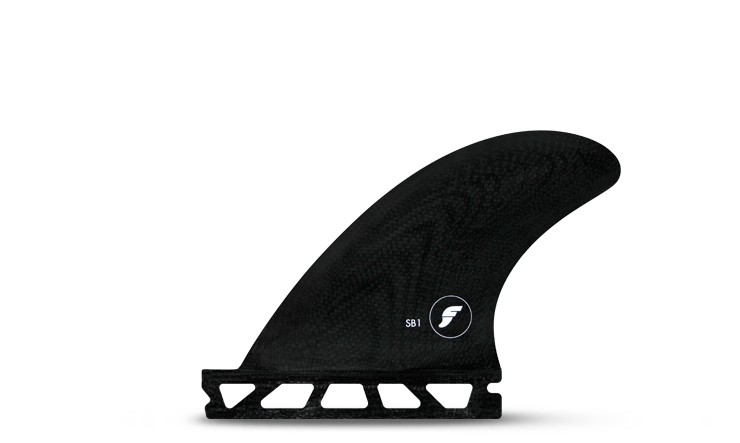 Futures SB1 Fiberglass - Smoke - Side Bites - M