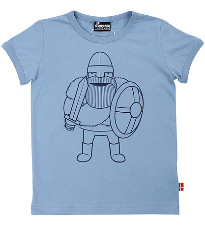 Danefæ T-Shirt - Danebasic - Porzellan Ragnar Outline