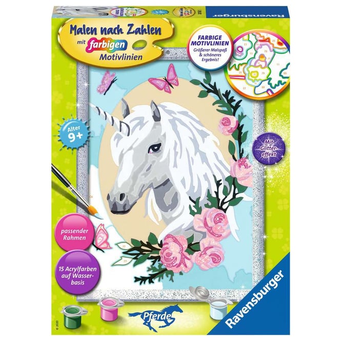 Malen nach Zahlen - Einhorntraum