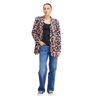 Veste femme Ihkate Print Oversize ICHI