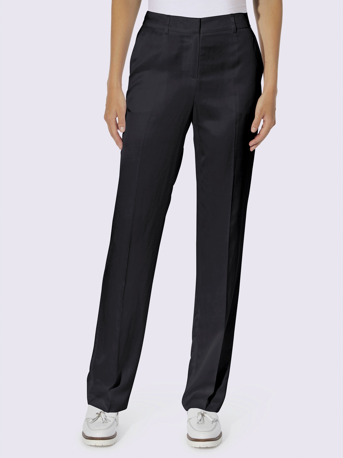 Pantalon mélange de lin de qualité