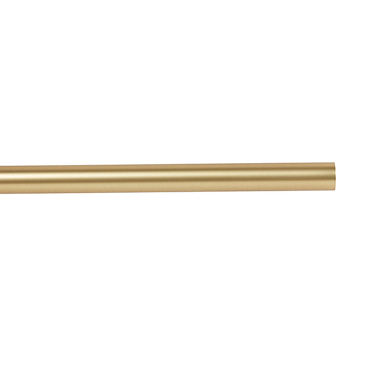 Tringle à rideau GoodHome Elasa, laiton, 19 mm/300 cm brossé