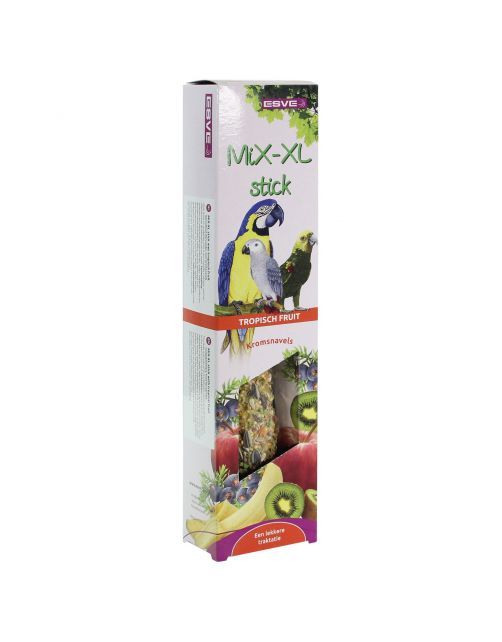 Esve Mix-Xl Stick Kromsnavel - Vogelsnack - Fruit per stuk