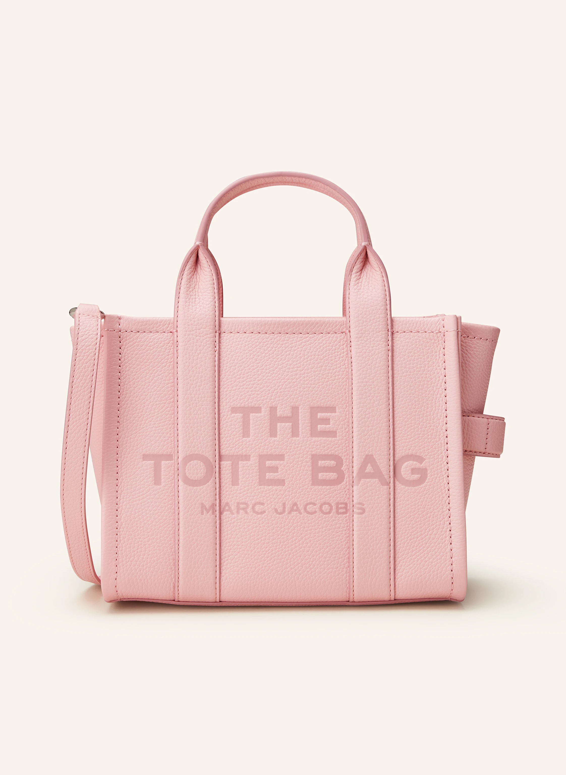 MARC JACOBS Shopper THE SMALL TOTE BAG LEATHER