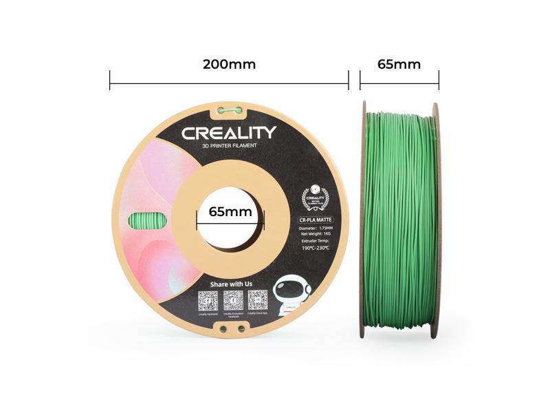 Creality Filament PLA, Avocado Grün, 1.75 mm, 1 kg 1.75 mm PLA Filament für 3D Drucker