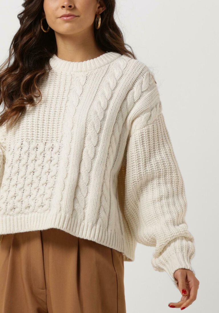 ENVII witte envii trui enblanca ls cabel knit 5250