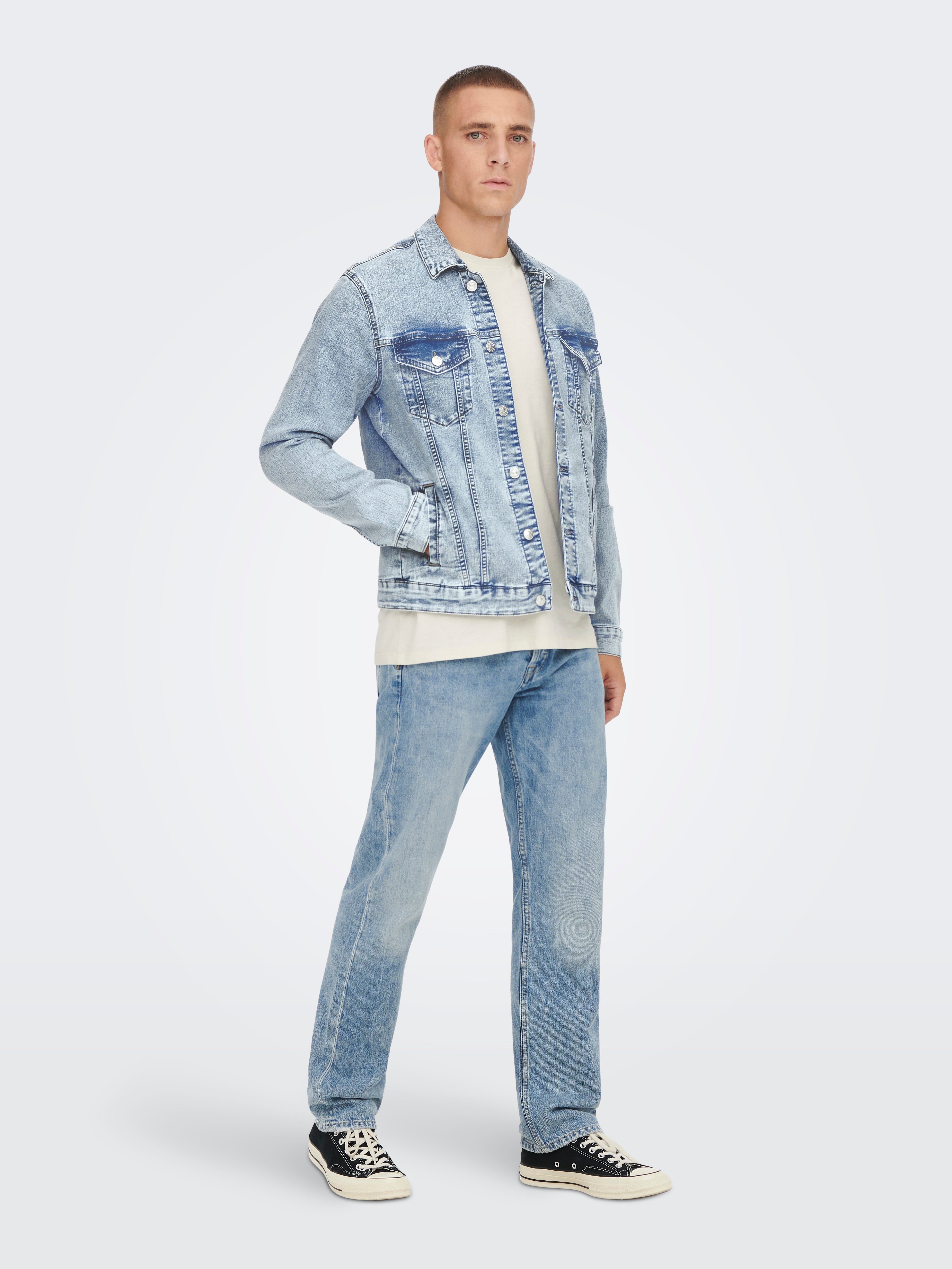 ONSCOIN Jacke Light Blue Denim