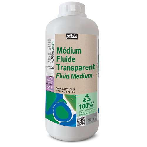 pébéo Transparent Fluid Medium Studio GREEN™