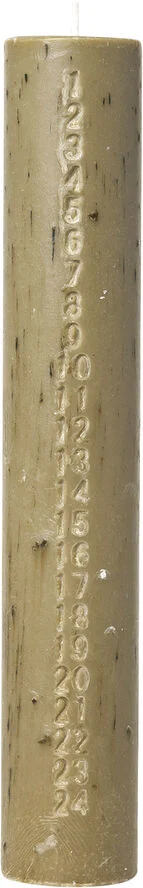 ferm LIVING Mura Advent Candle - Ash Brown Ash brown