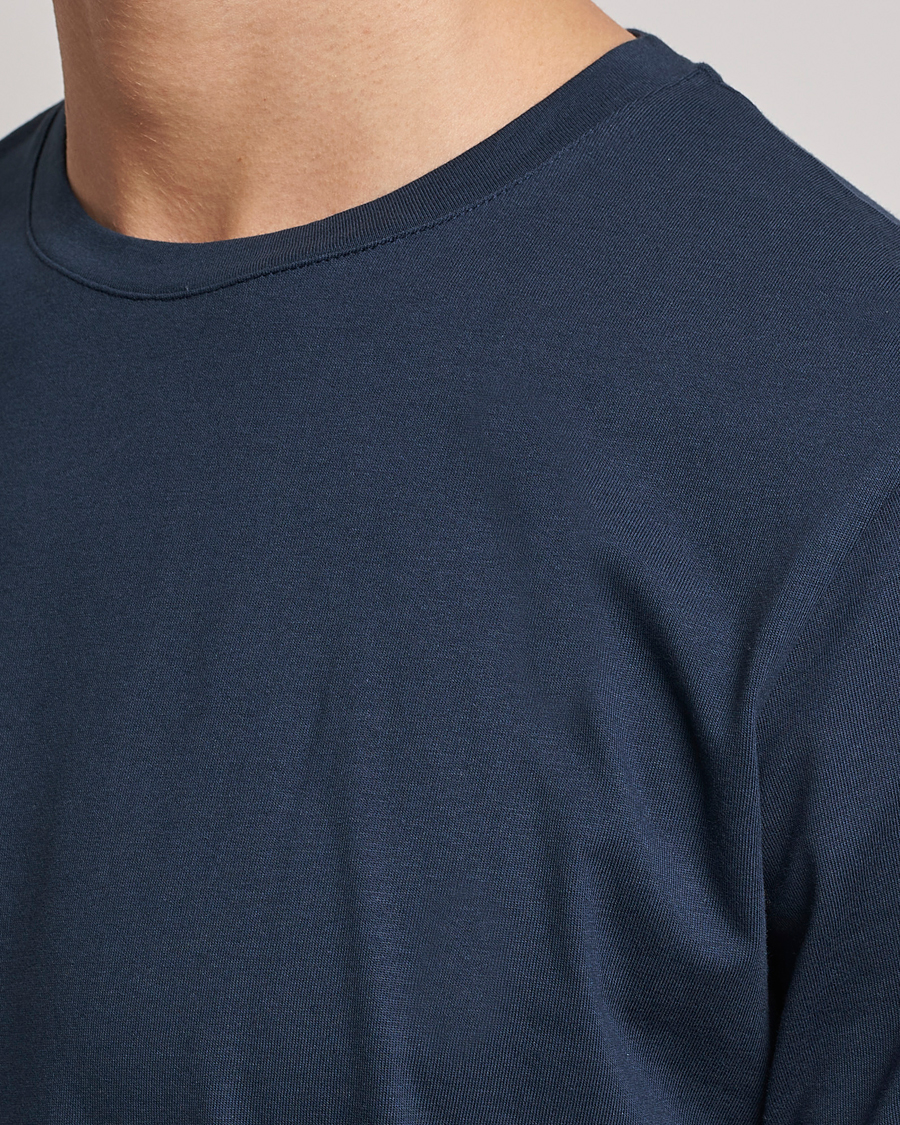 J.Lindeberg Sid Cotton Crew Neck Tee Navy