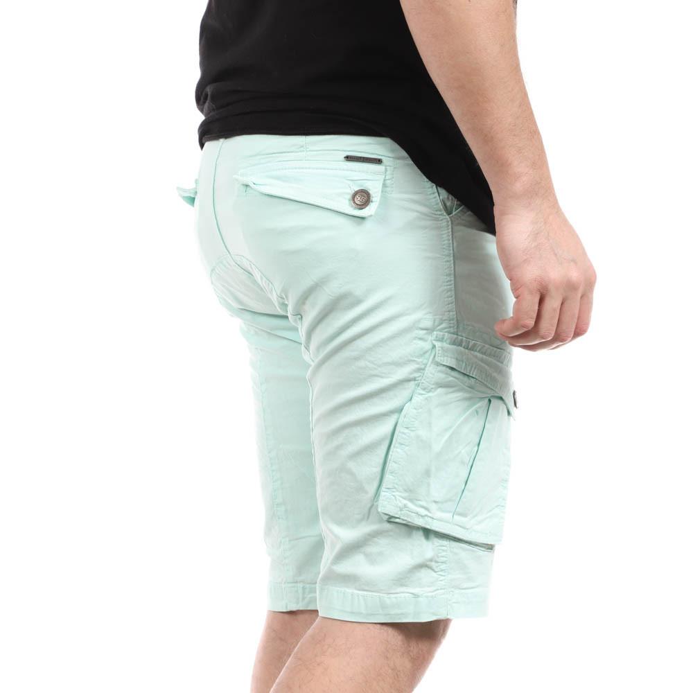 Paname Brothers Bermuda Cargo Turquoise Homme Paname Brothers Betty