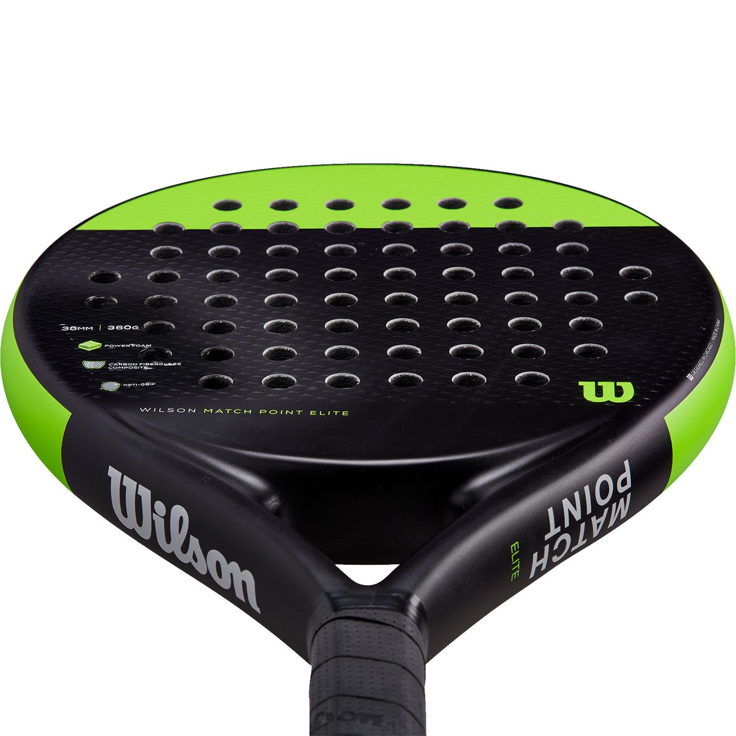 Wilson Match Point Elite Padelschläger schwarz