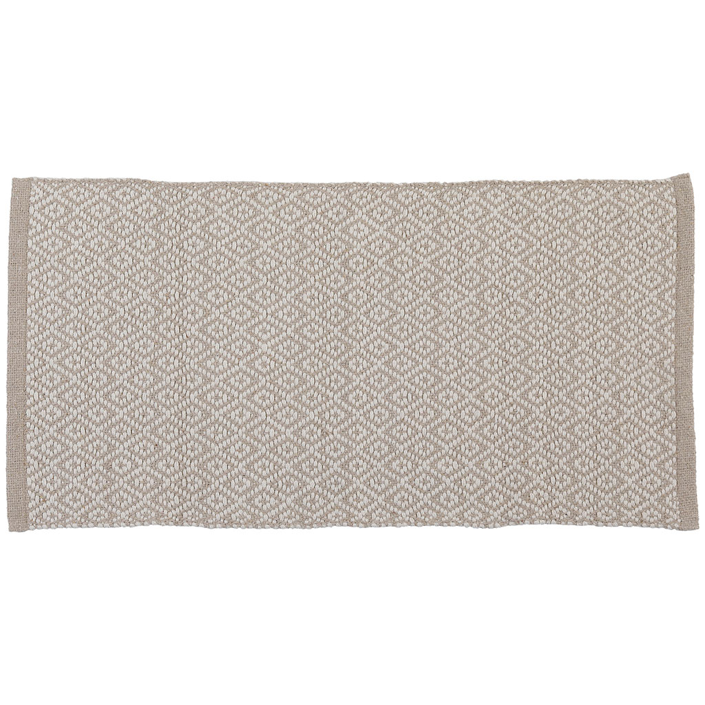 Tapis déco Alice beige 45x90cm