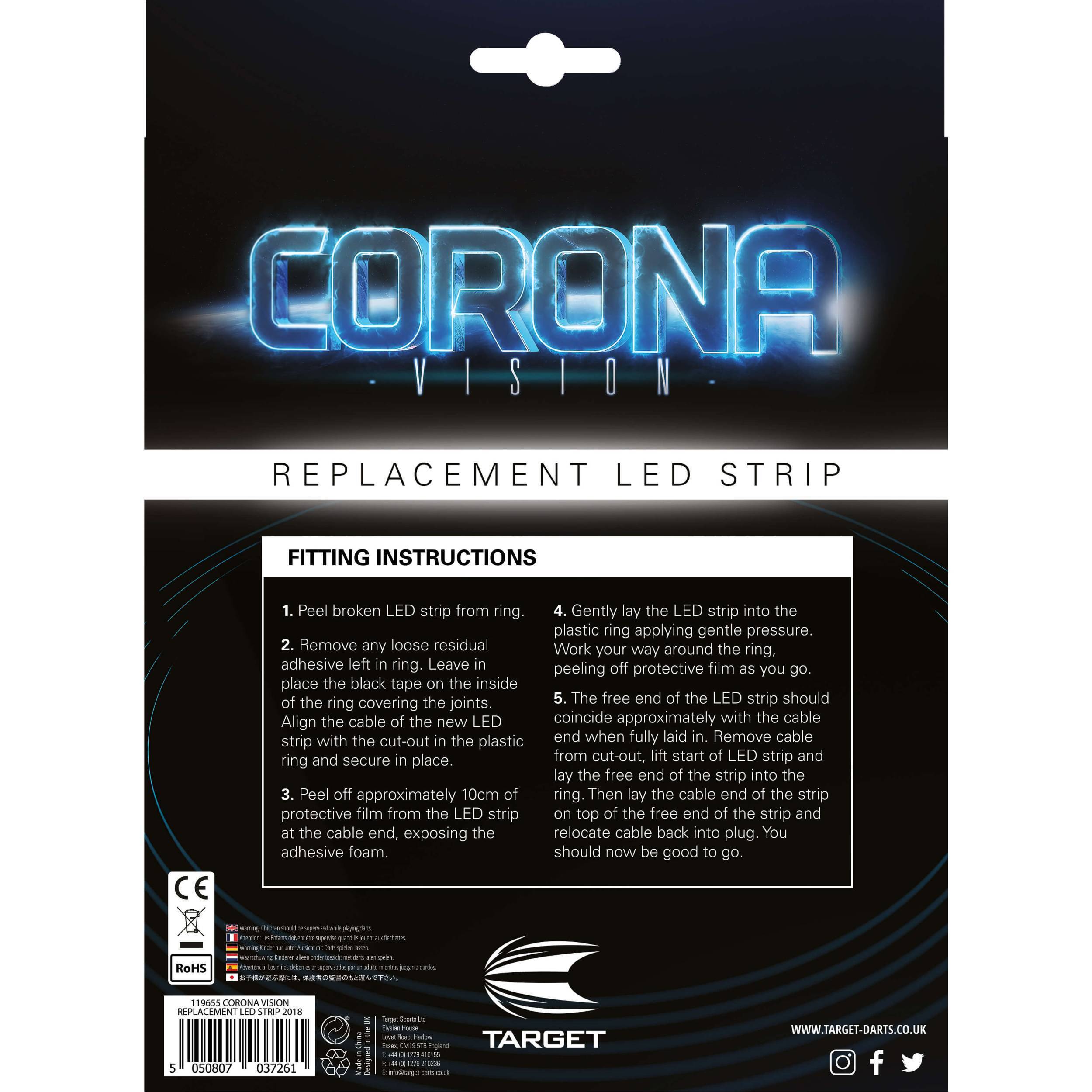 Target - Corona Vision LED Ersatzband