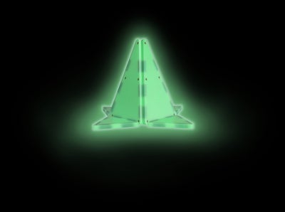 MAGNA-TILES Glow Byggesett 16 Deler