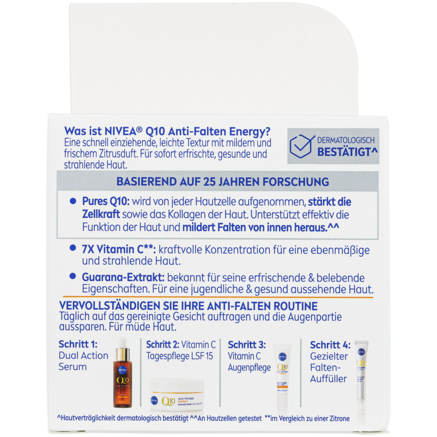 Nivea Q10 Energy Anti-Falten Tagescreme LSF 15