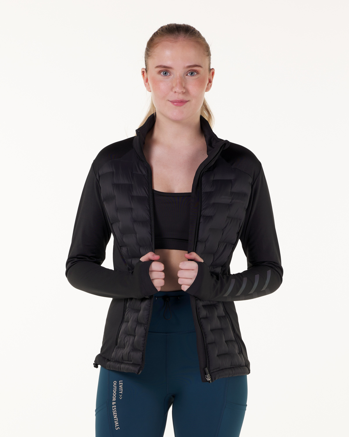 LEVITY Ultra Tech Hybrid Jacket Pitch Black