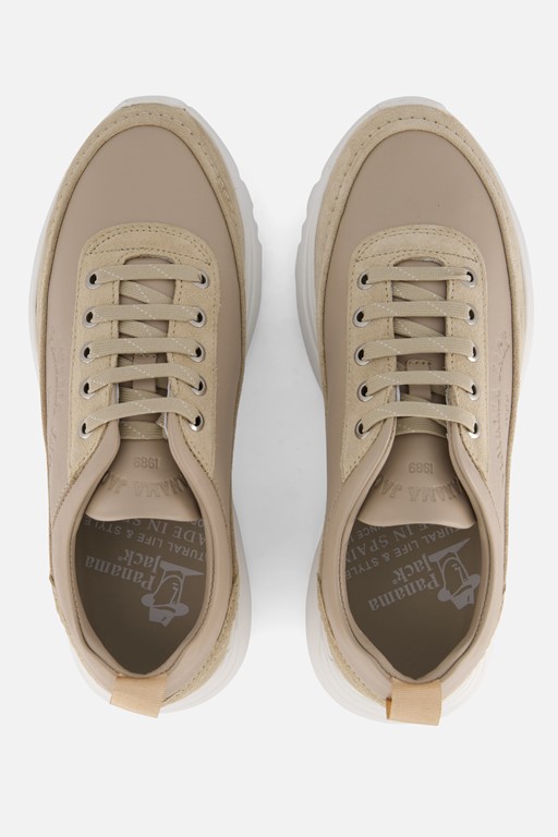Panama Jack Jensen C1 Sneakers taupe Leer