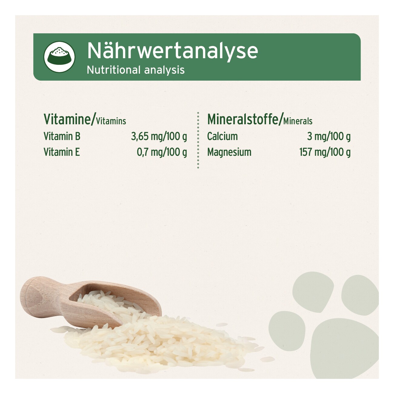 AniForte BARF-Line Reisflocken 1kg