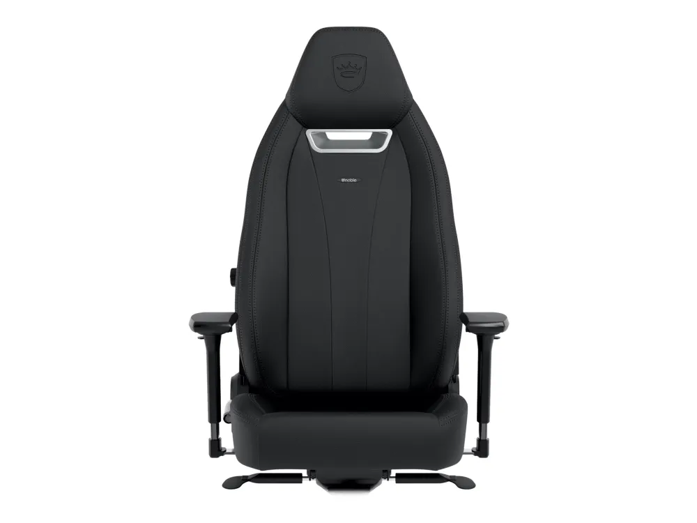 Noblechairs LEGEND - Spillestol - ergonomisk - armstøtter - T-formet - vippe - højteknologisk PU, high-tech falsk læder - sort