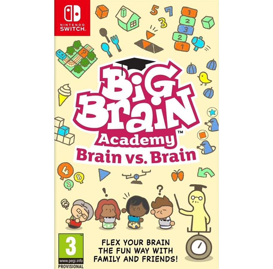 Big Brain Academy: Brain Vs. Brain- Nintendo Switch