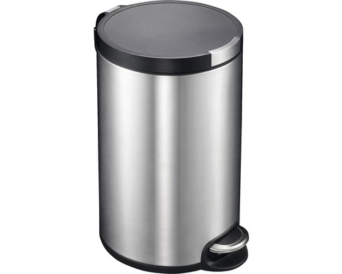EKO Artistic 12 l roestvrijstalen matte pedaalemmer