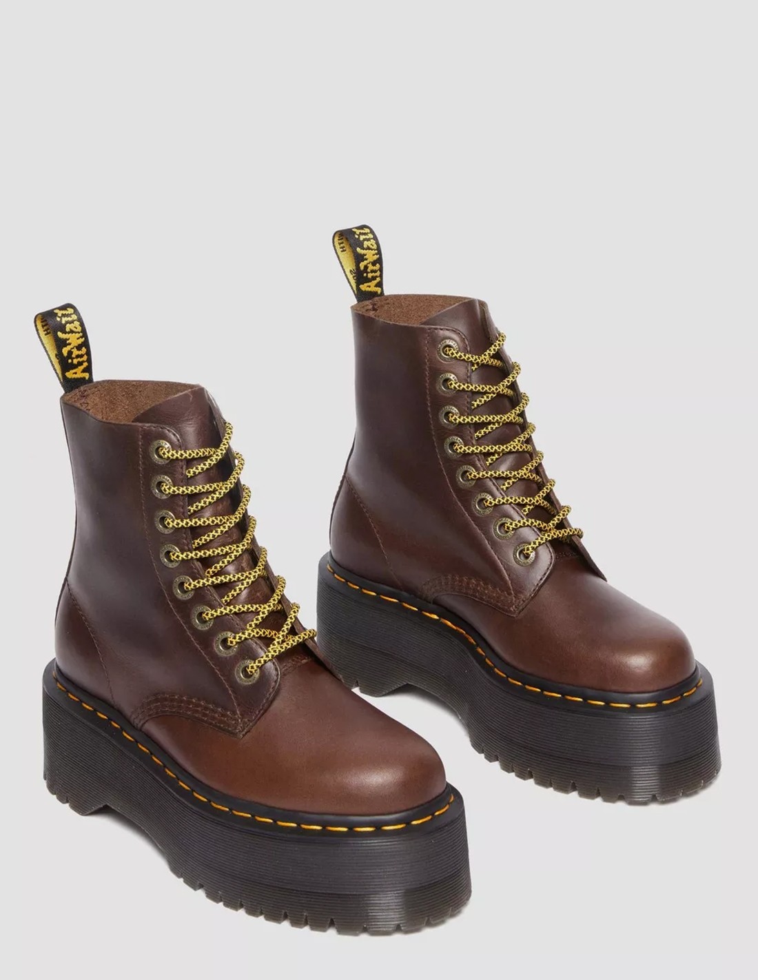 dr martens bottine femme marron