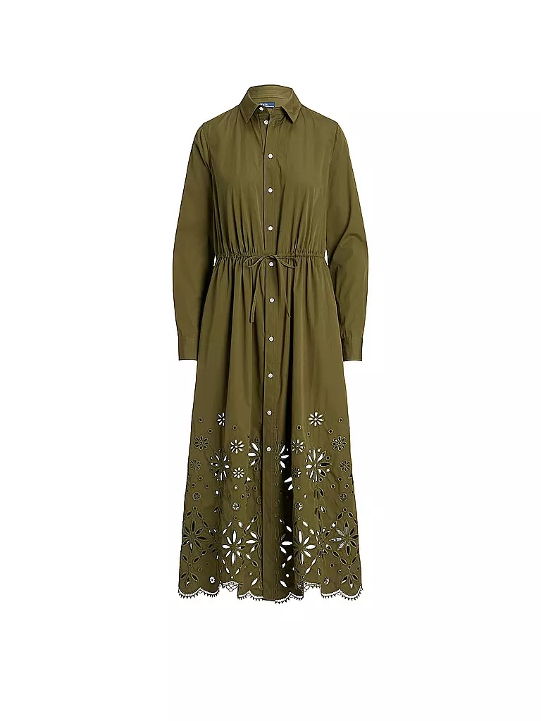 POLO RALPH LAUREN Midikleid olive